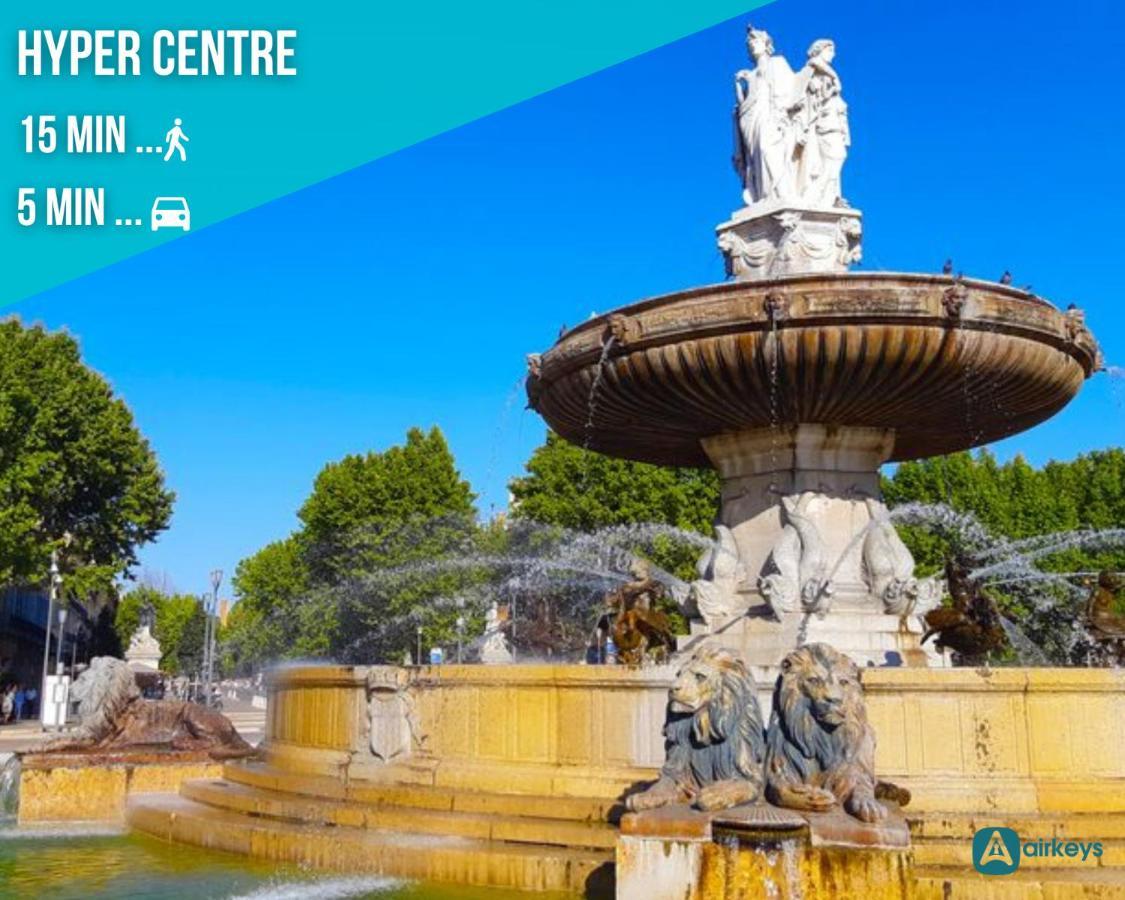 Studio Le Galice Avec Terrasse Et Parking Aix-en-Provence Zewnętrze zdjęcie